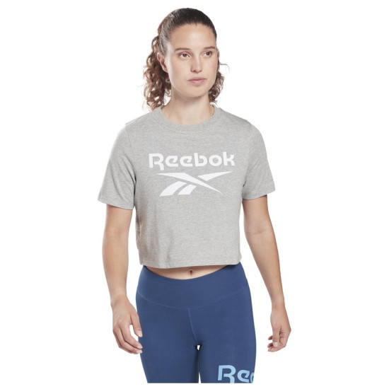 Reebok Γυναικεία κοντομάνικη μπλούζα RI BL Crop Tee Reebok Γυναικεία κοντομάνικη μπλούζα RI BL Crop Tee